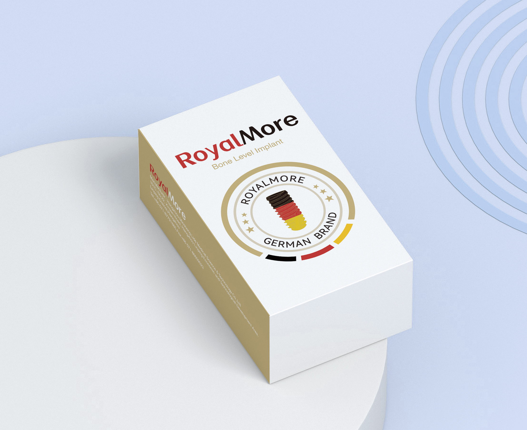 RoyalMore 洛德曼种植体外包装细节